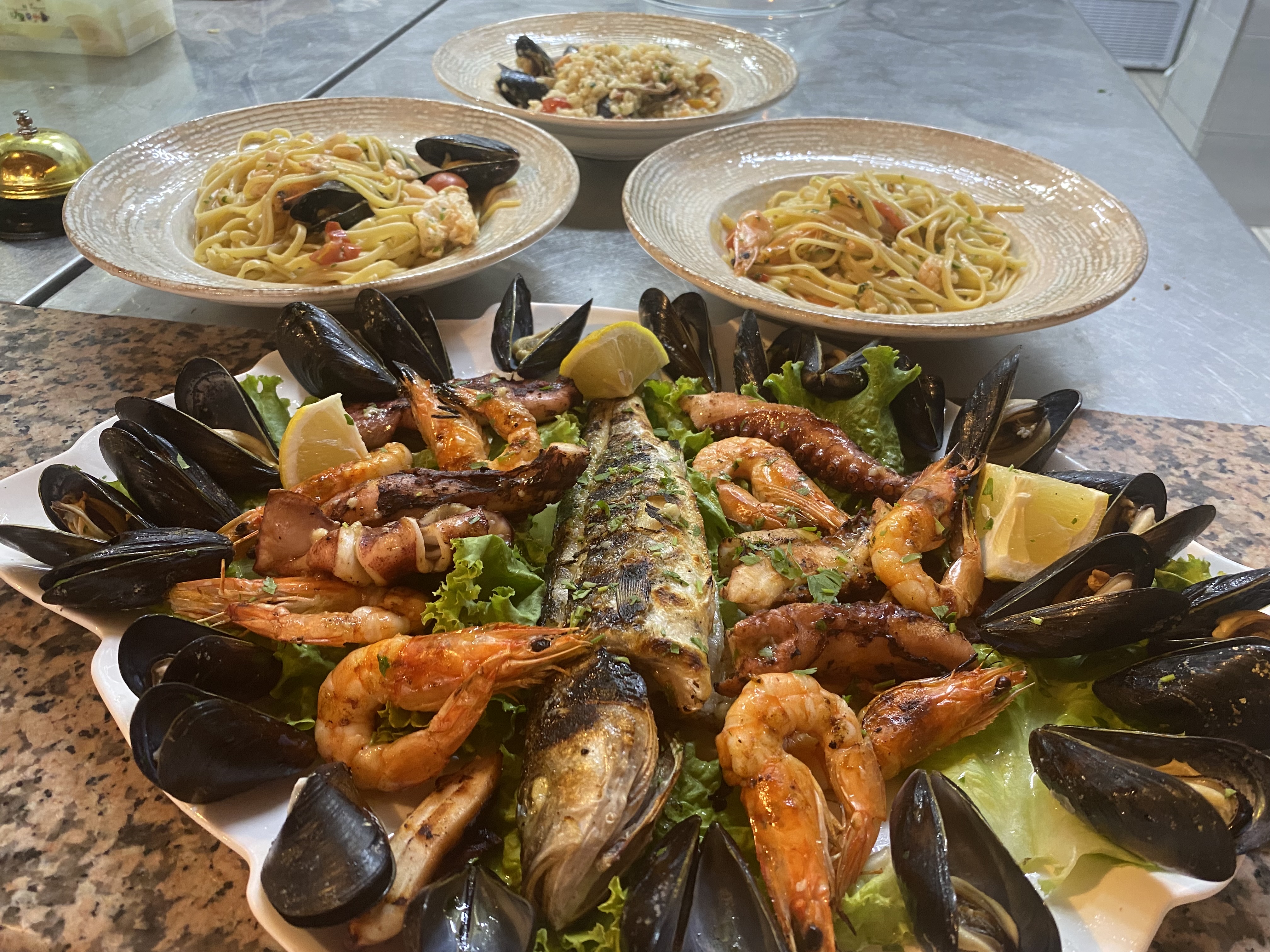 A dish served at Ujvara Restaurant