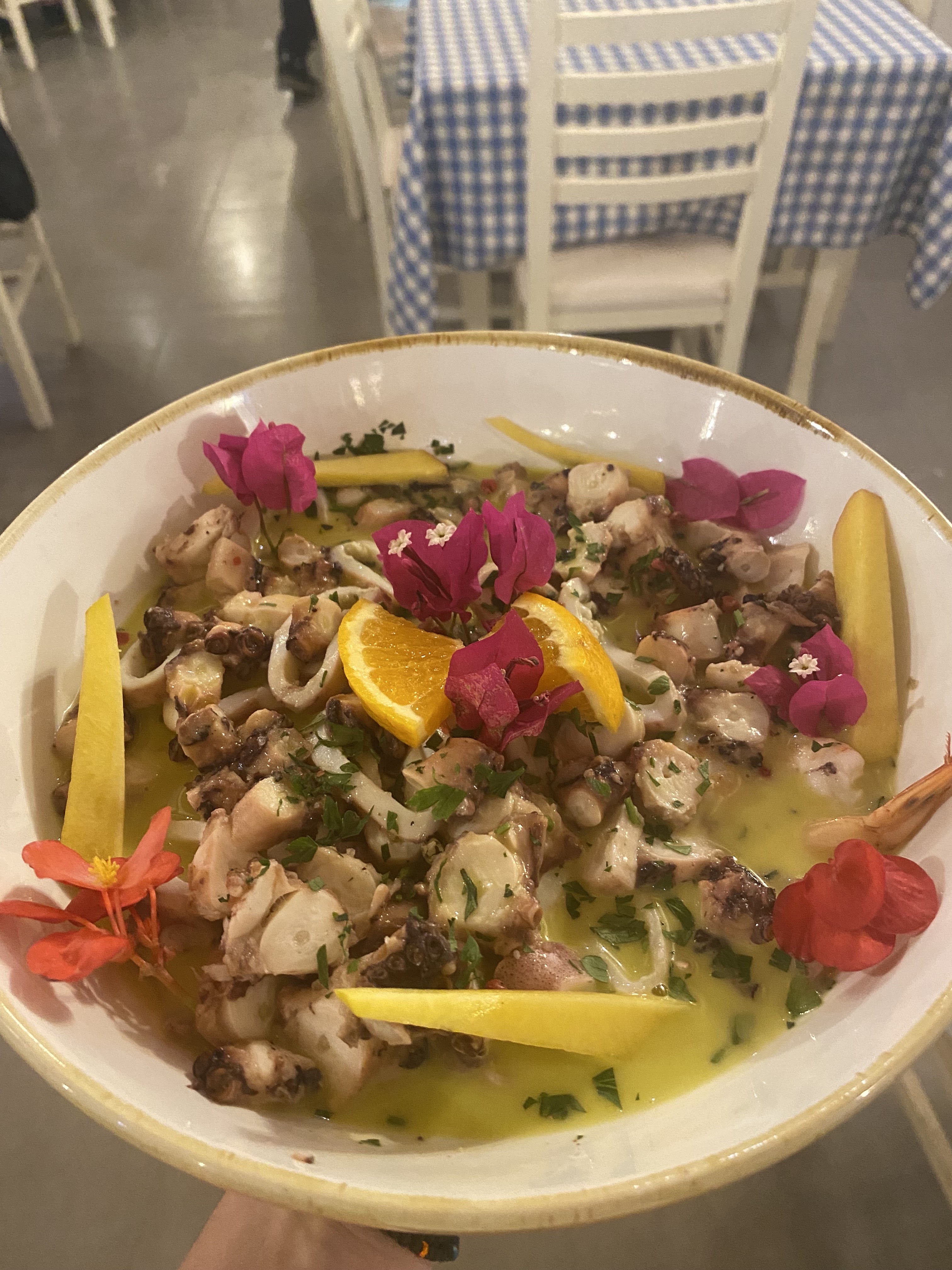 A dish served at Ujvara Restaurant
