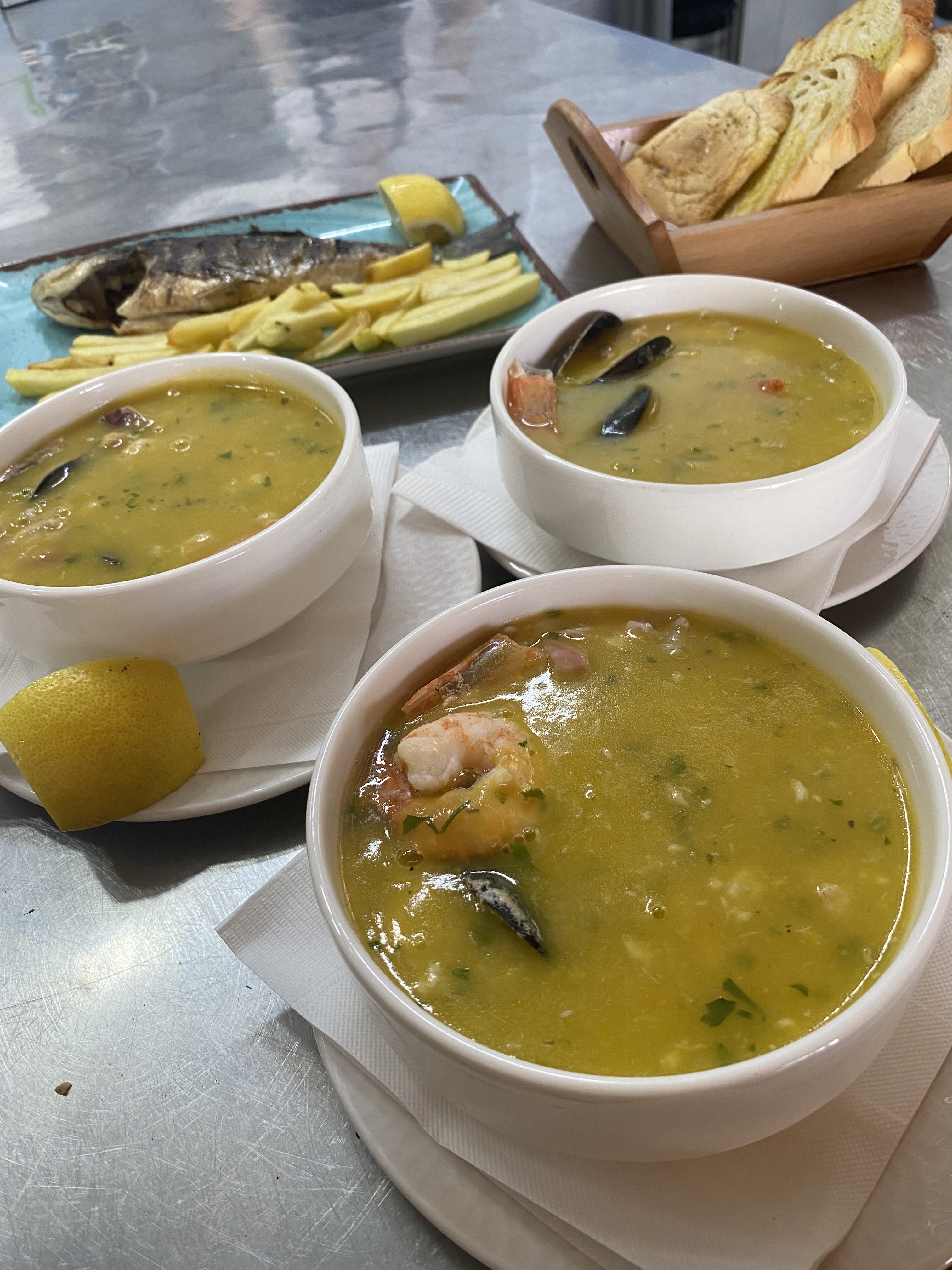 A dish served at Ujvara Restaurant