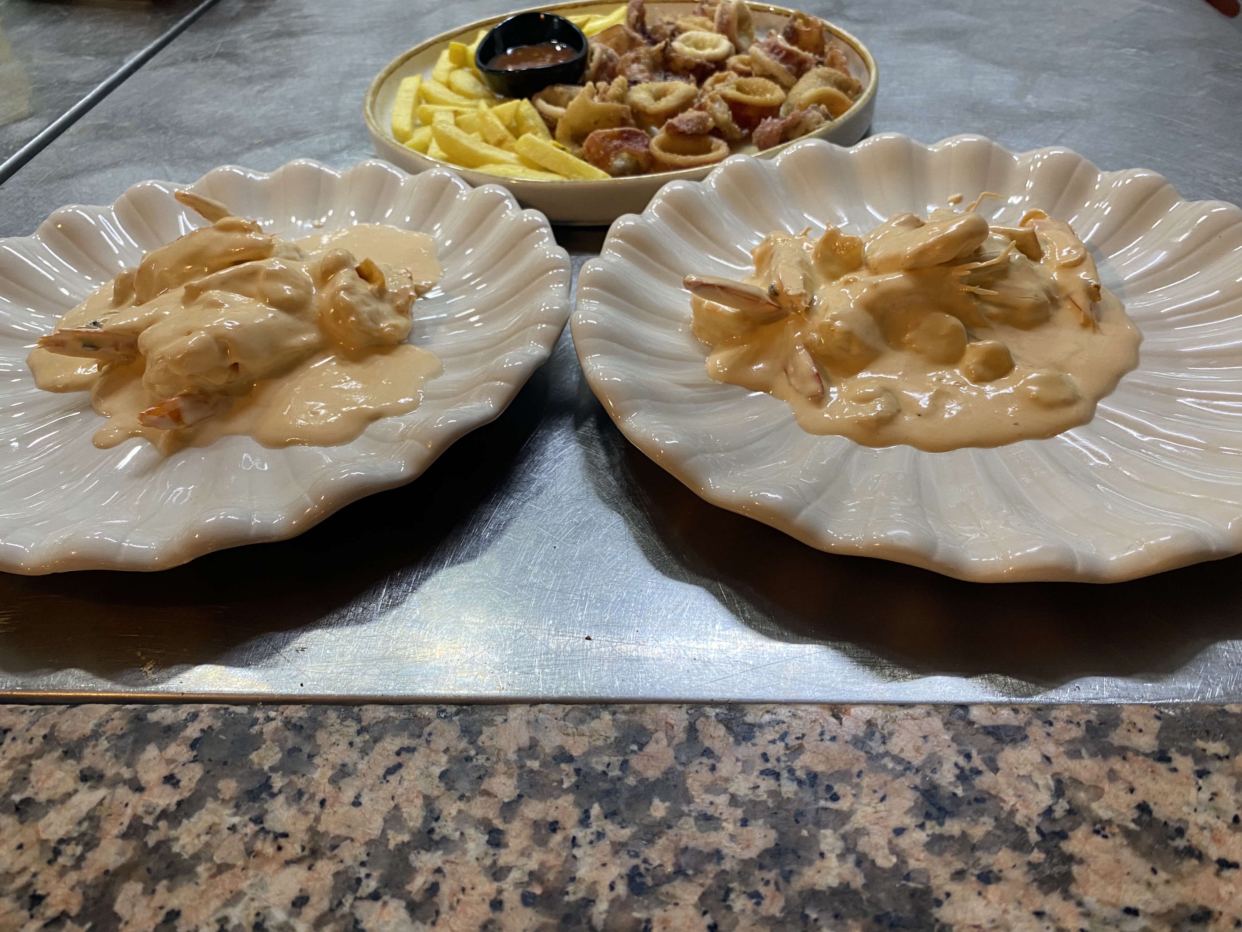 A dish served at Ujvara Restaurant