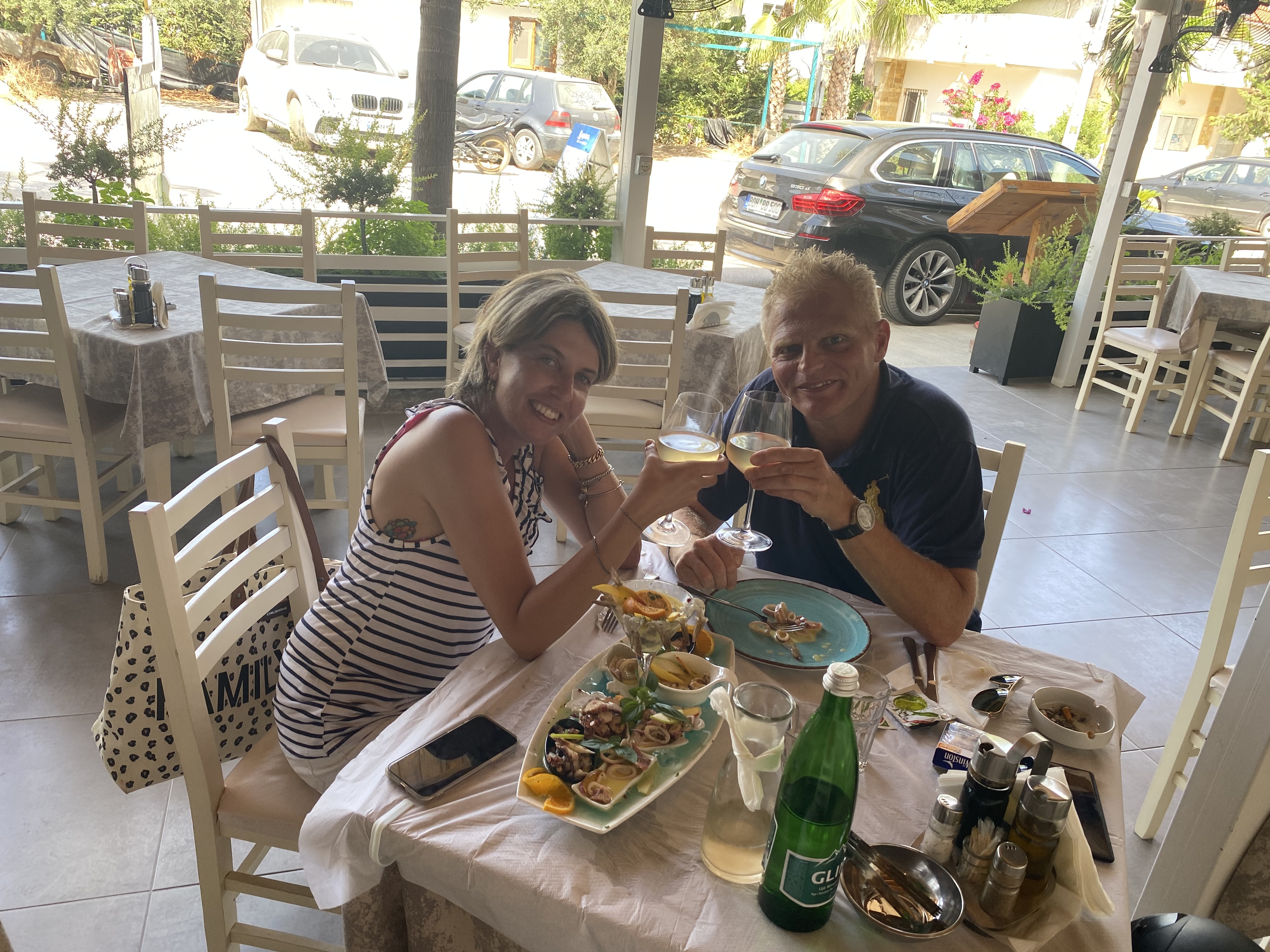Ujvara Restaurant in Ksamil
