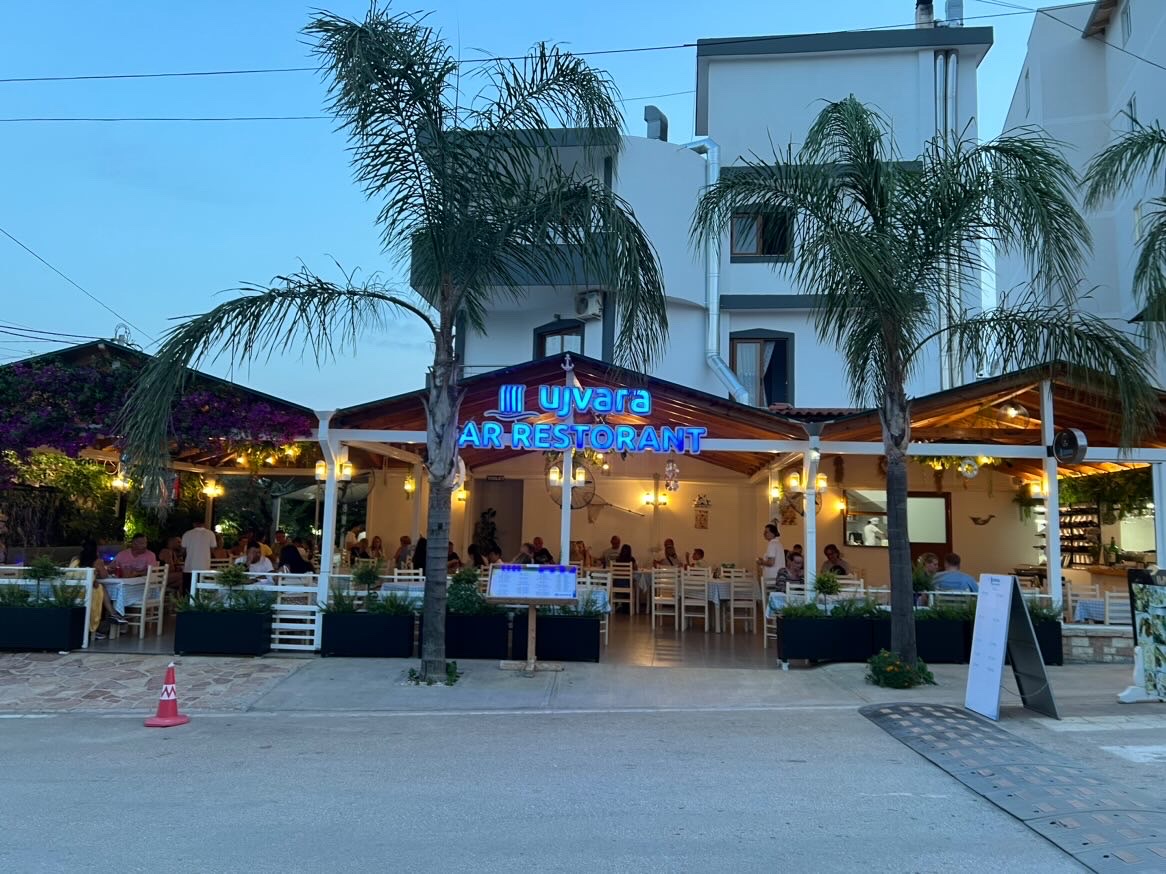 Ujvara Restaurant in Ksamil