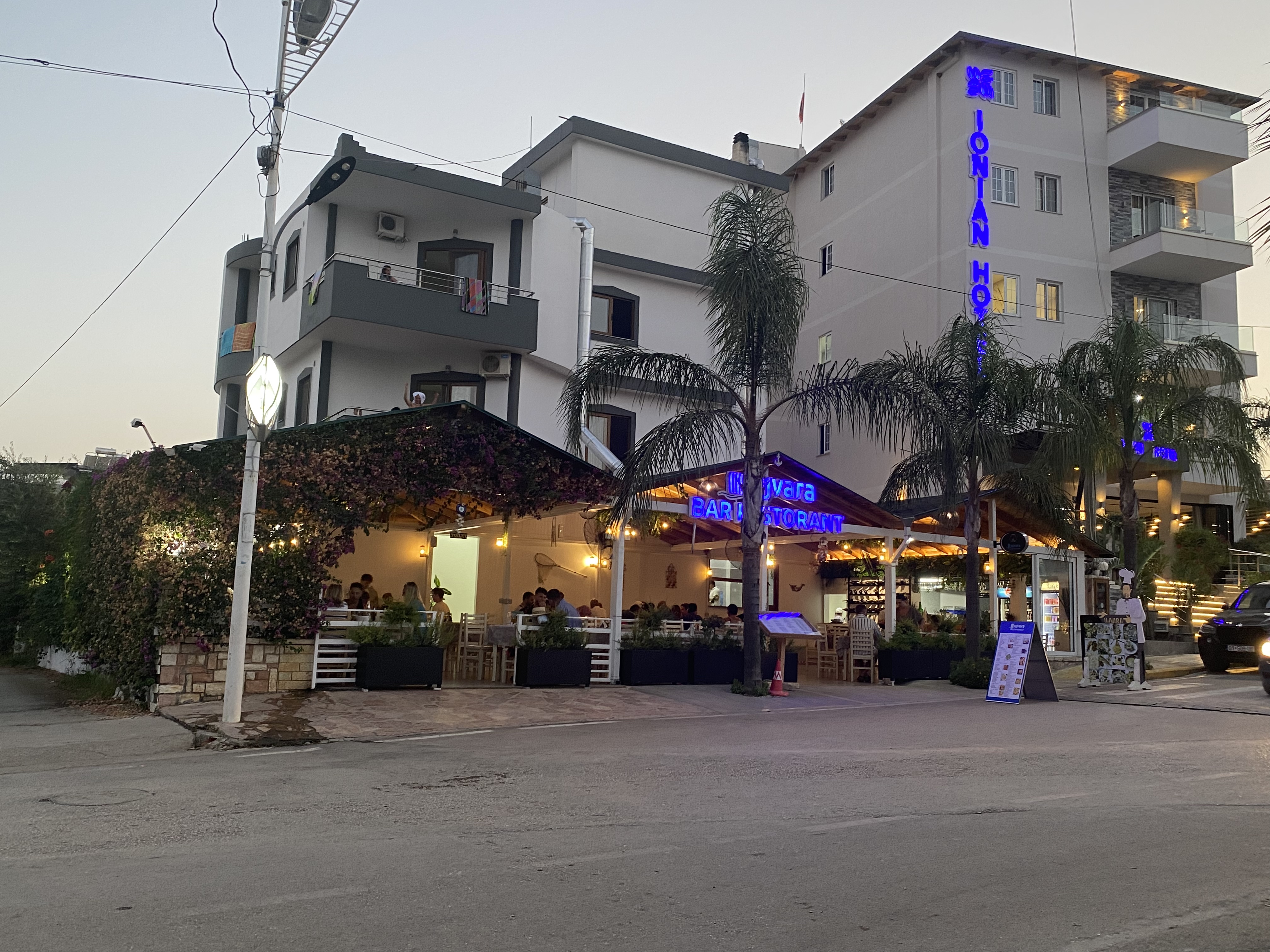 Ujvara Restaurant in Ksamil