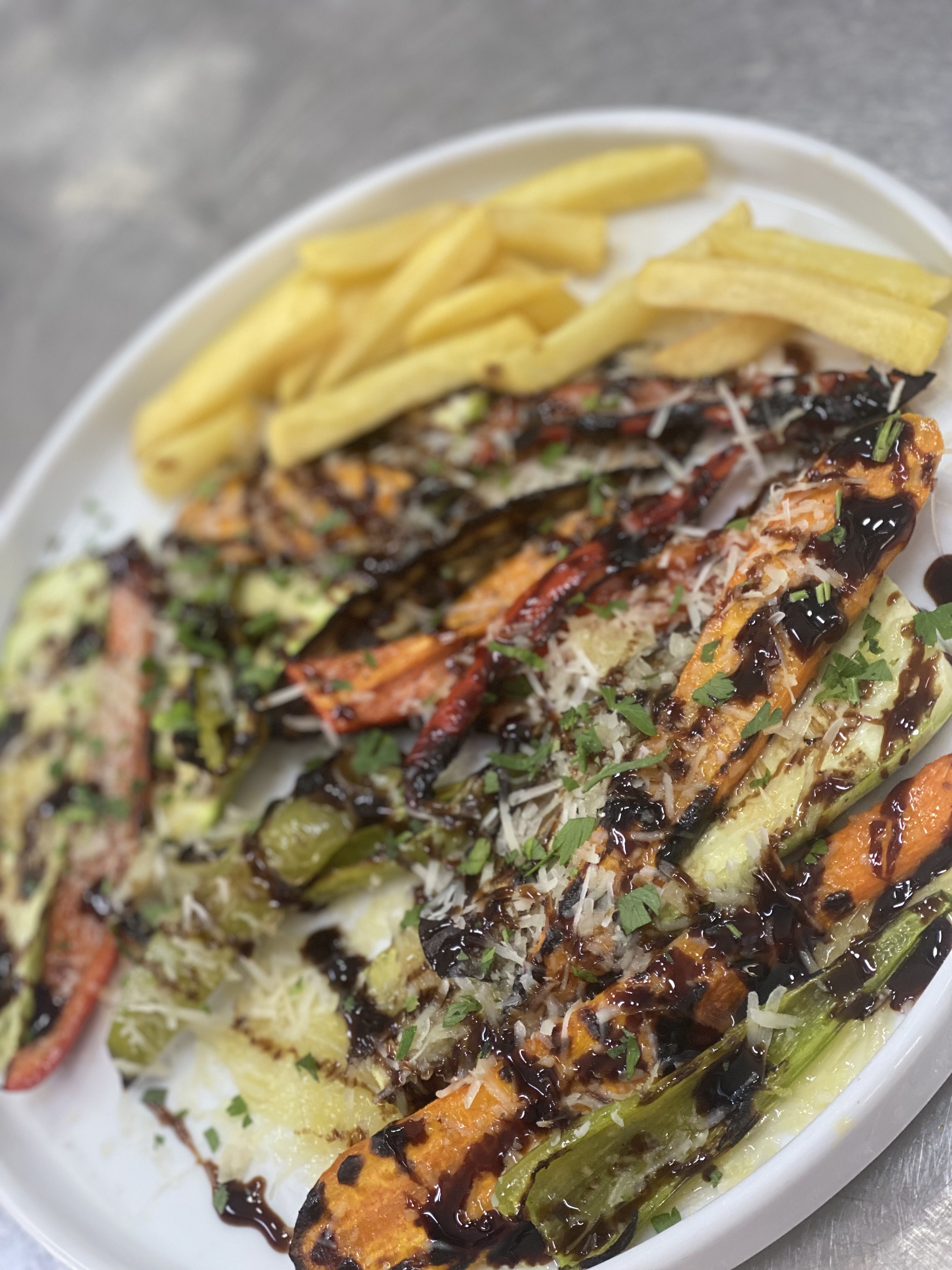 A dish served at Ujvara Restaurant