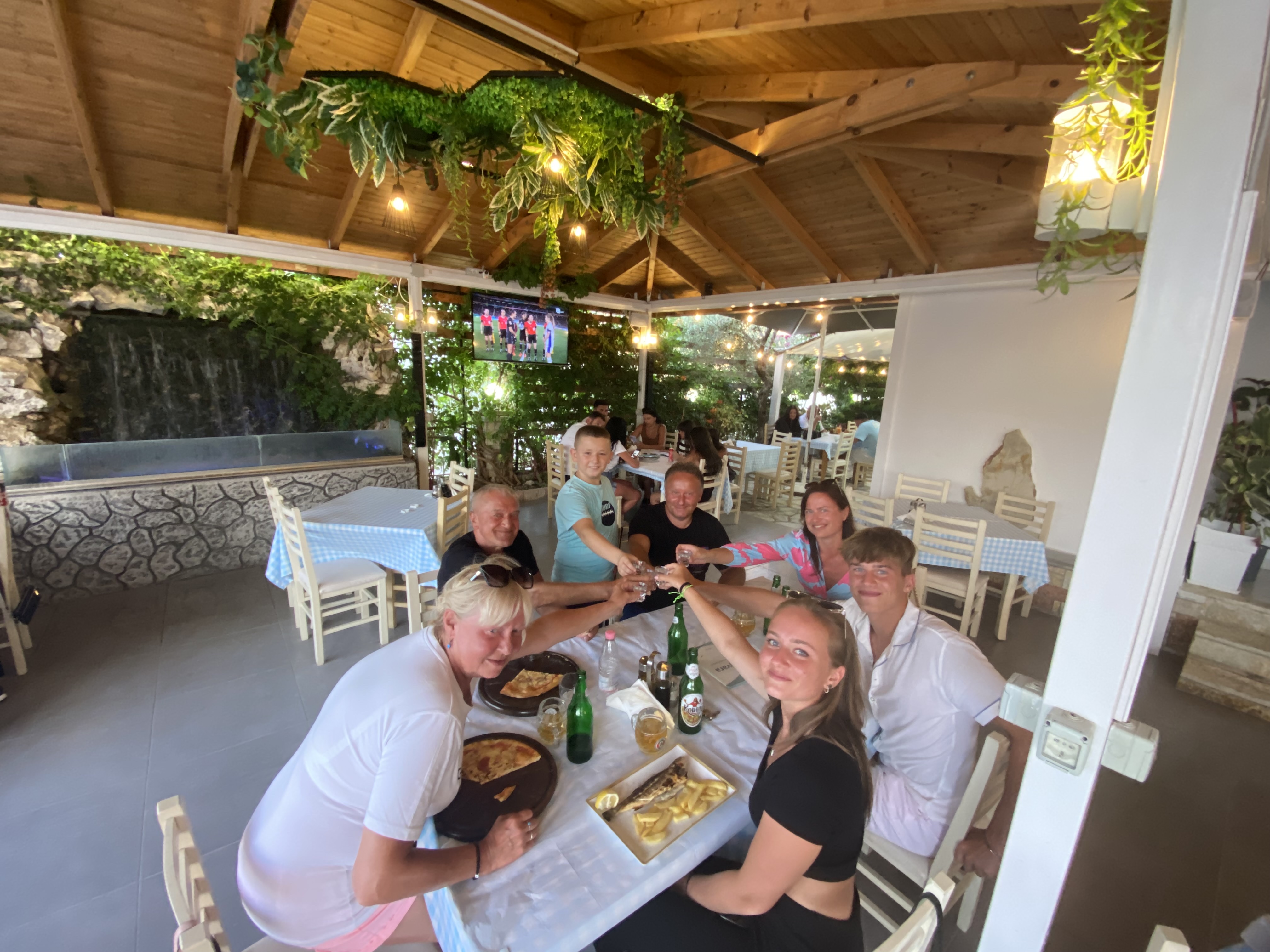 Ujvara Restaurant in Ksamil